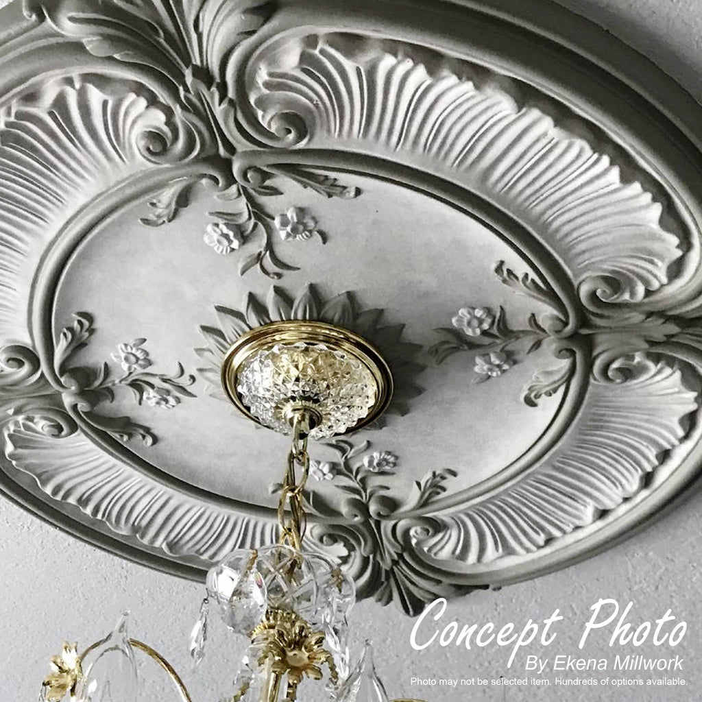 Hand-Painted Ceiling Medallion T606171