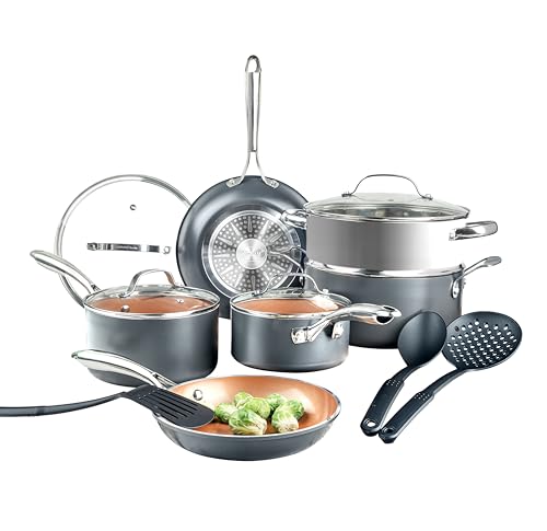 15 Pc Non Stick Ceramic Cookware Set D4928