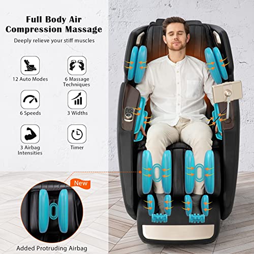 3D Full Body Massage Chair with SL Track T9206