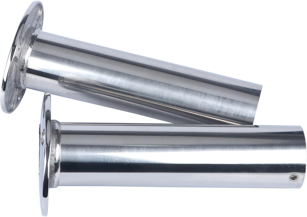 2Pcs Stainless Steel Casting Fishing Rod Holder Flush Mount 90 Degree S925927