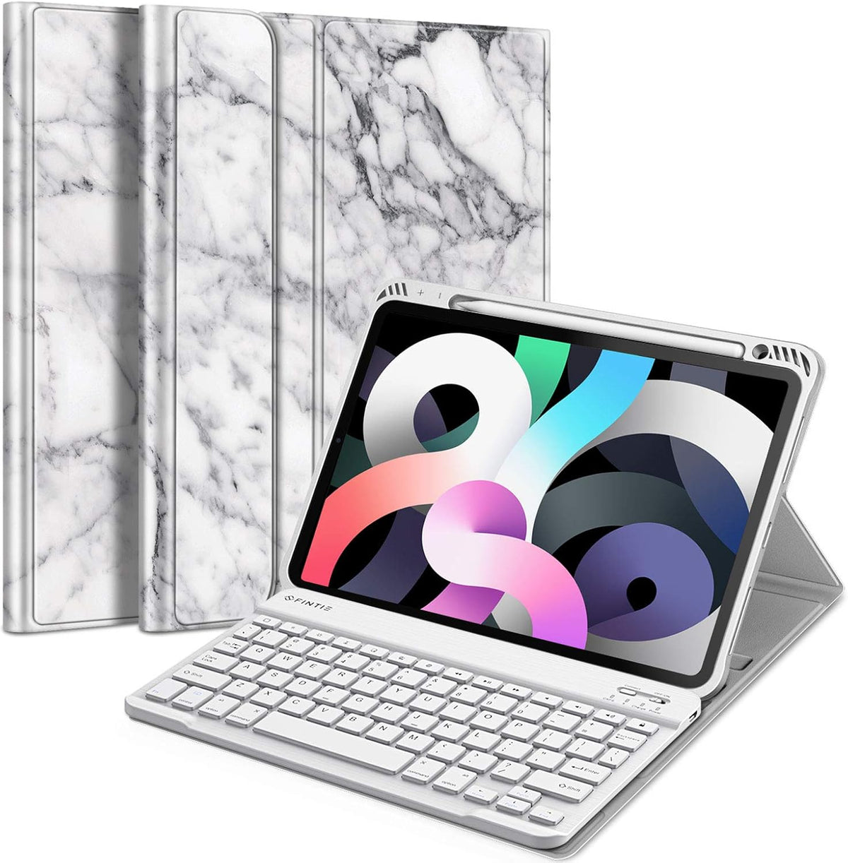 Keyboard Case for iPad Air 10.9 Inch with Pencil Holder Z9707