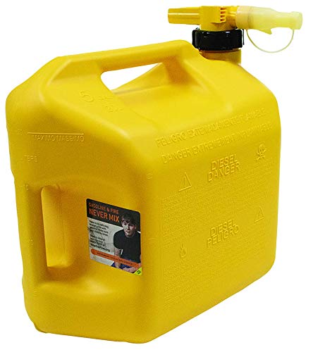 Yellow Diesel Fuel Can M351