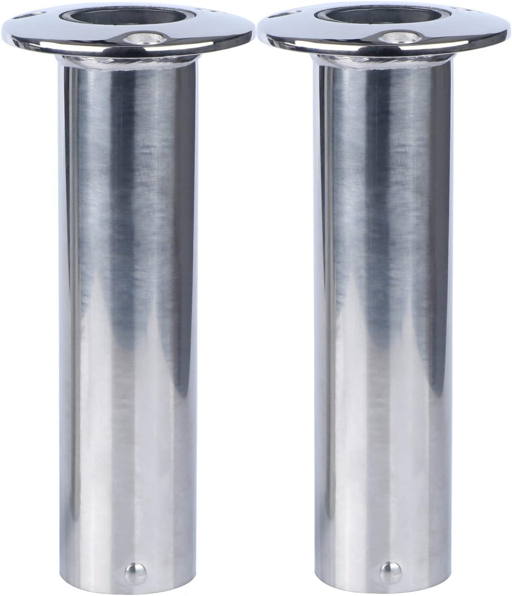 2Pcs Stainless Steel Casting Fishing Rod Holder Flush Mount 90 Degree S925927