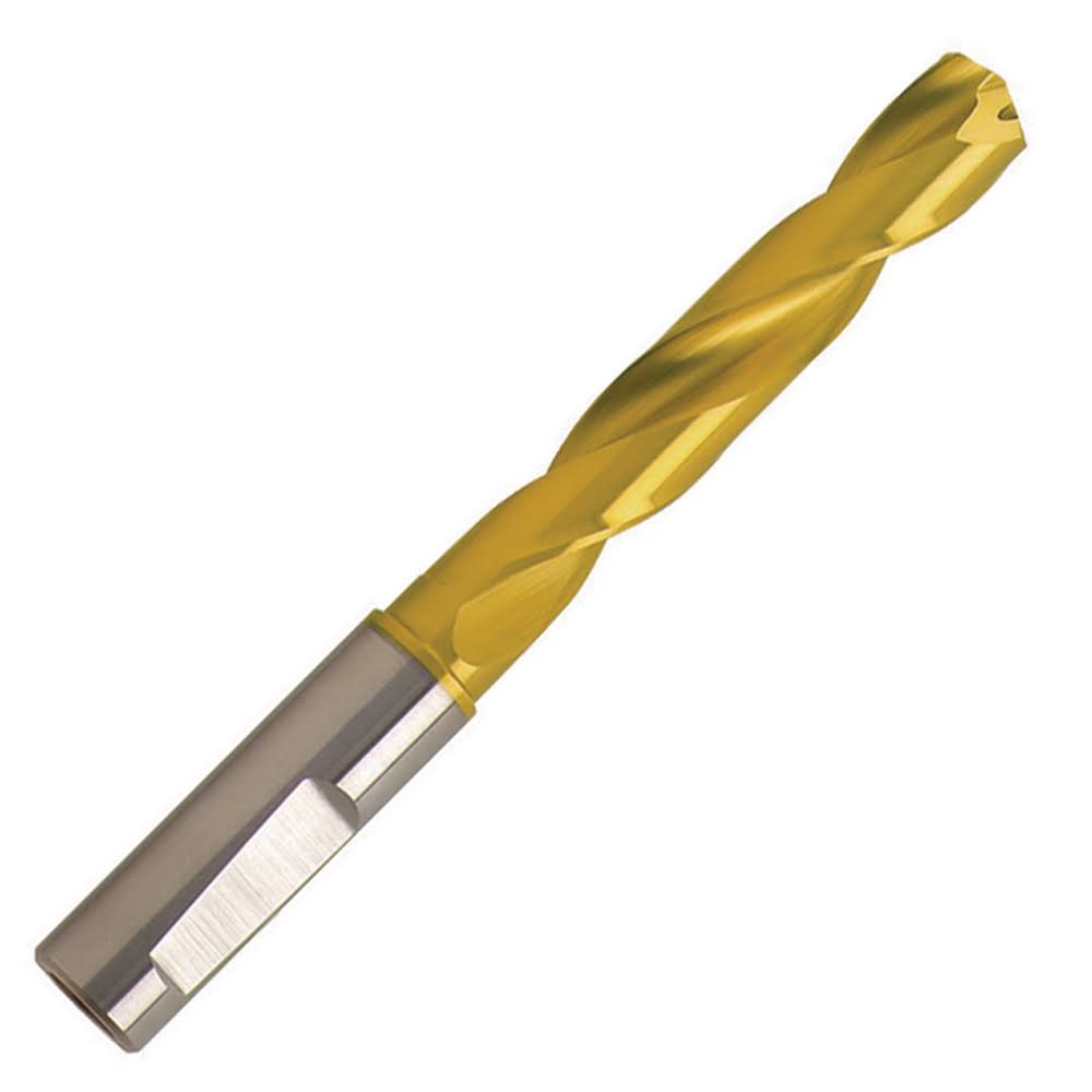 14.8mm Carbide 140° Point 5XD Tin Coolant Fed Drill R914