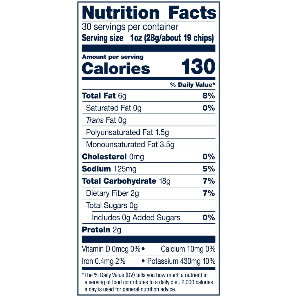 Less Fat Original Kettle Cooked Chips, 30 oz I5875