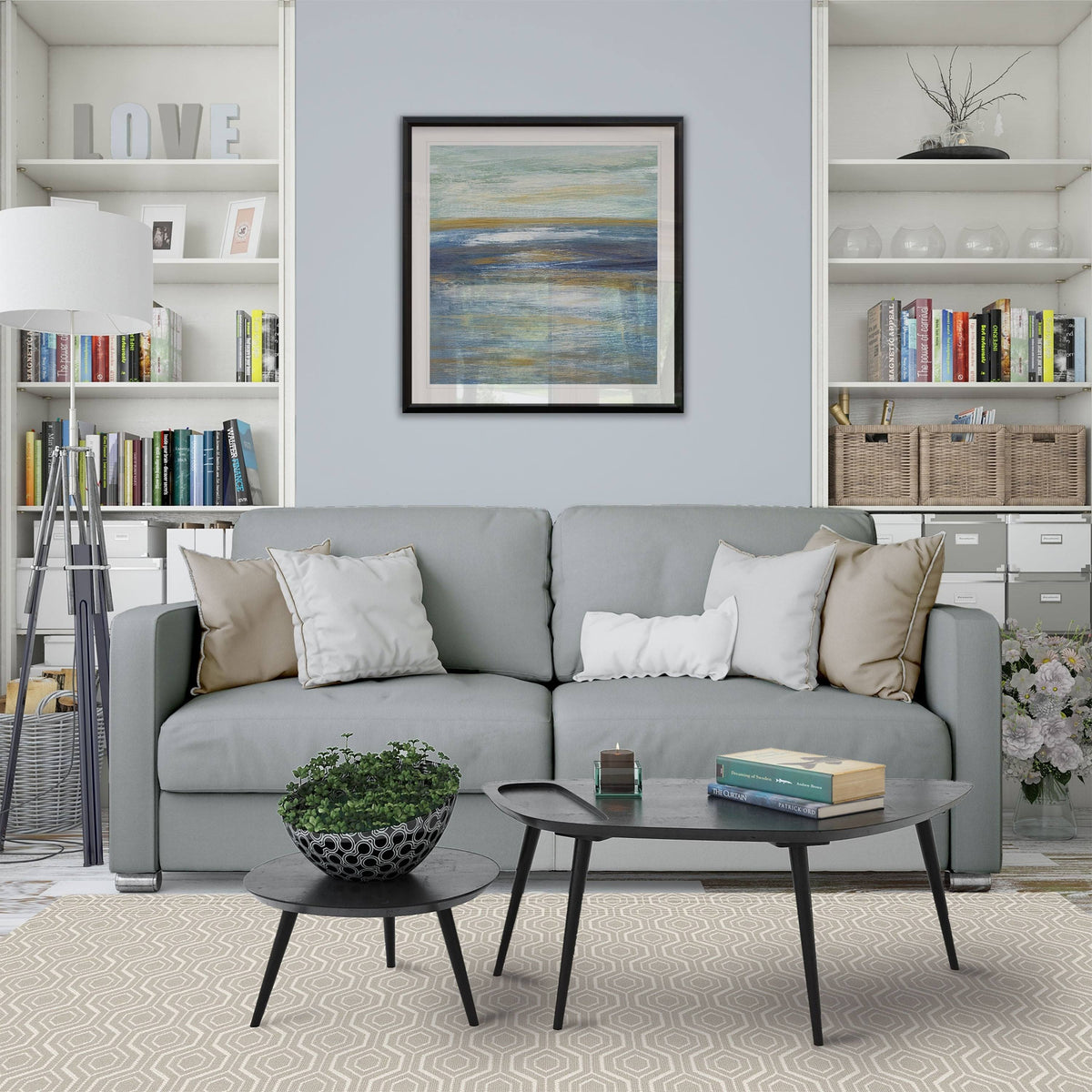 Framed Giclee Print 30x30 E77788