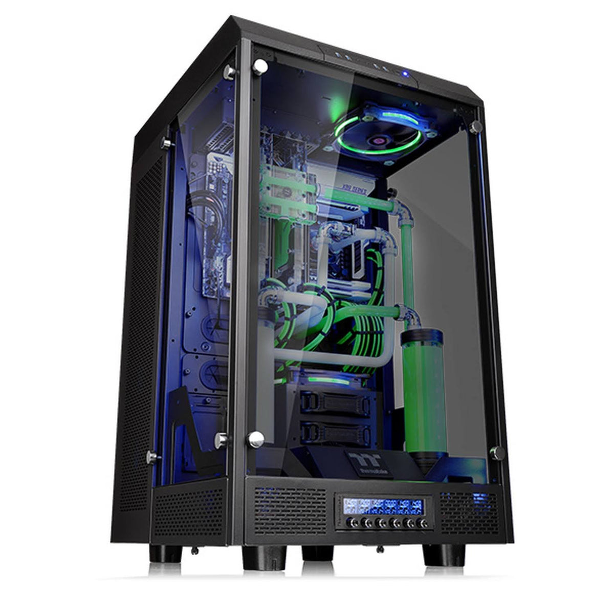 Black Full-tower Computer Case D590