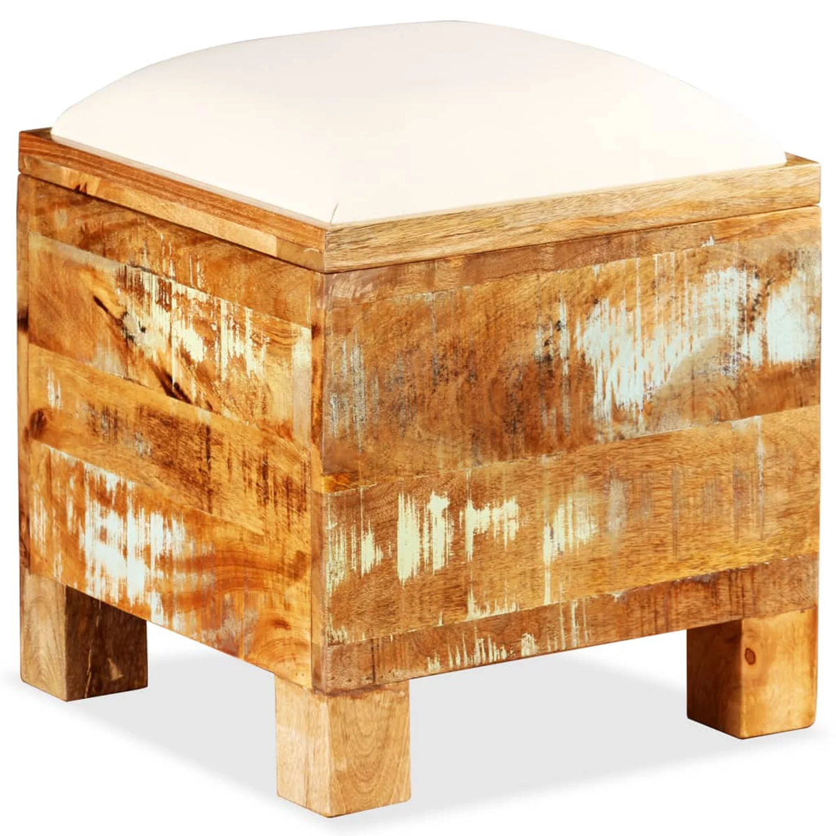 Storage Bench Solid Reclaimed Wood G31988