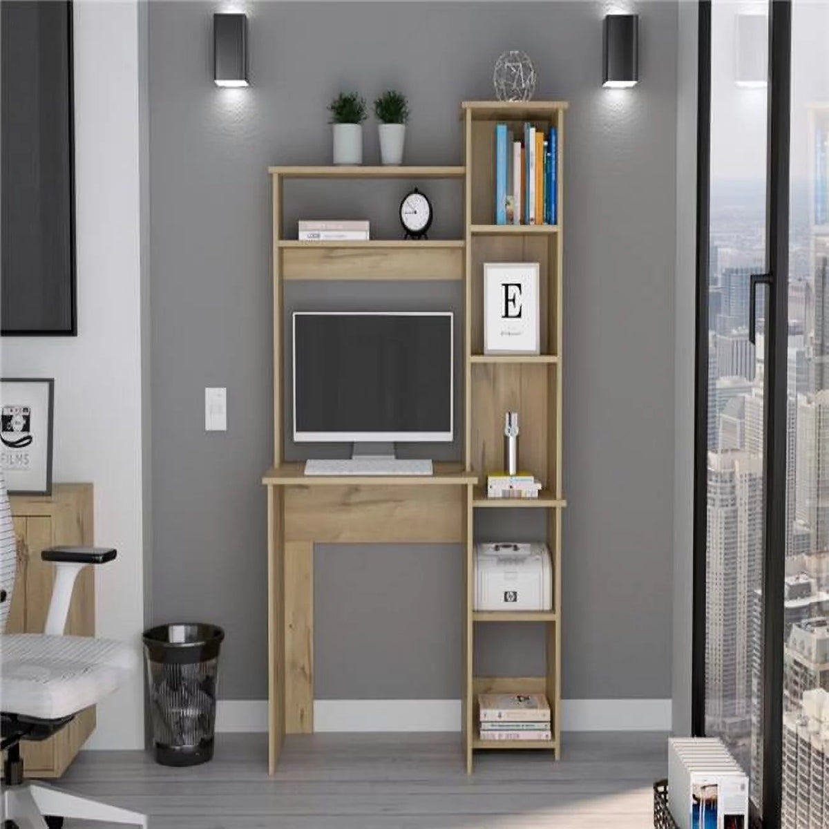 Light Oak Desk P4564