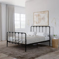 King Gray Metal Bed W33615