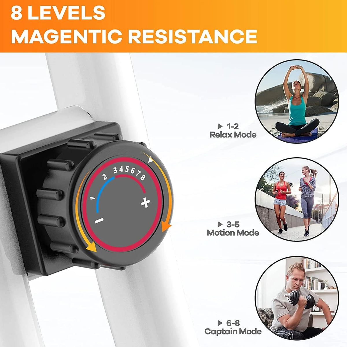 Foldable Magnetic Exercise Bike U30591
