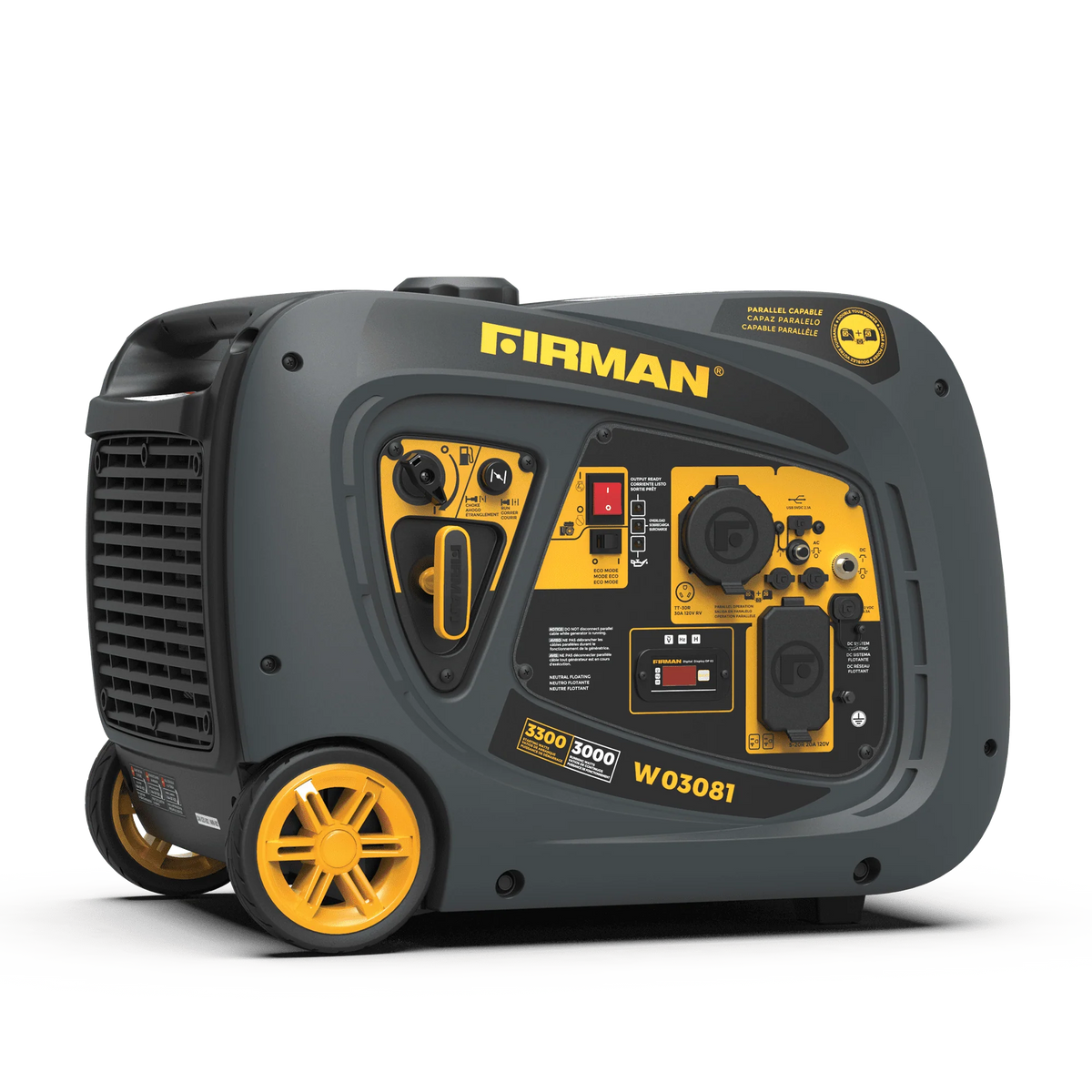 3300/3000 Watt Gas Recoil Start Inverter Generator C6753