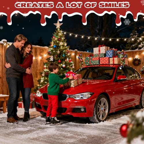 Car Reindeer Antlers & Nose with Lights D998