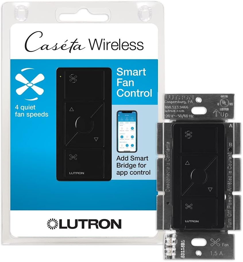 White Smart Fan Speed Control U2267