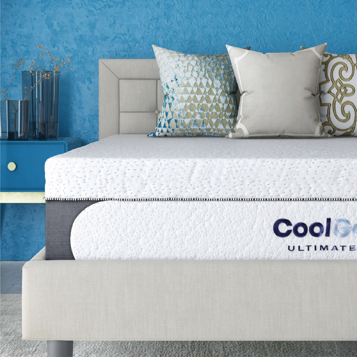 14 Gel Memory Foam Mattress with Pillow, Full U219