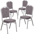 Stacking Banquet Chair, Heringbone, Set of 4 K17166