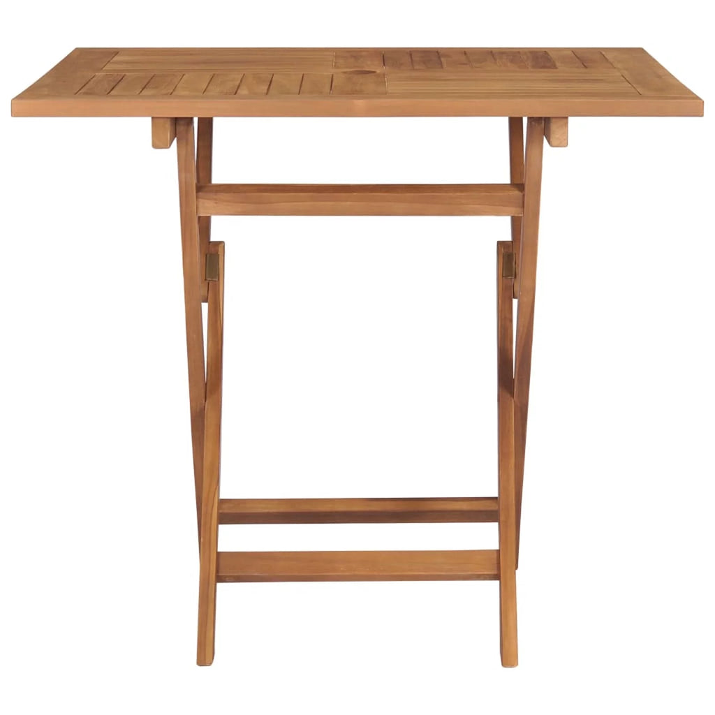 Folding Patio Table Solid Teak Wood V47513