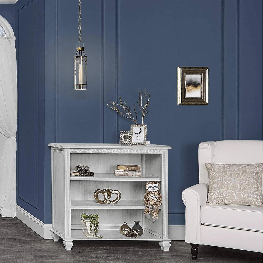 Antique Grey Mist Mini Hutch Bookcase H834