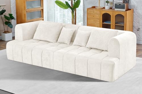 Grey Modular Sectional Couch with Pillows W79668