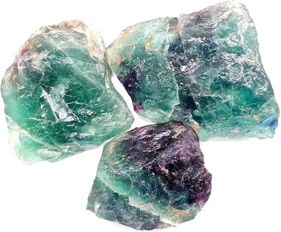 Natural Multi Fluorite Raw Rough Stone C480