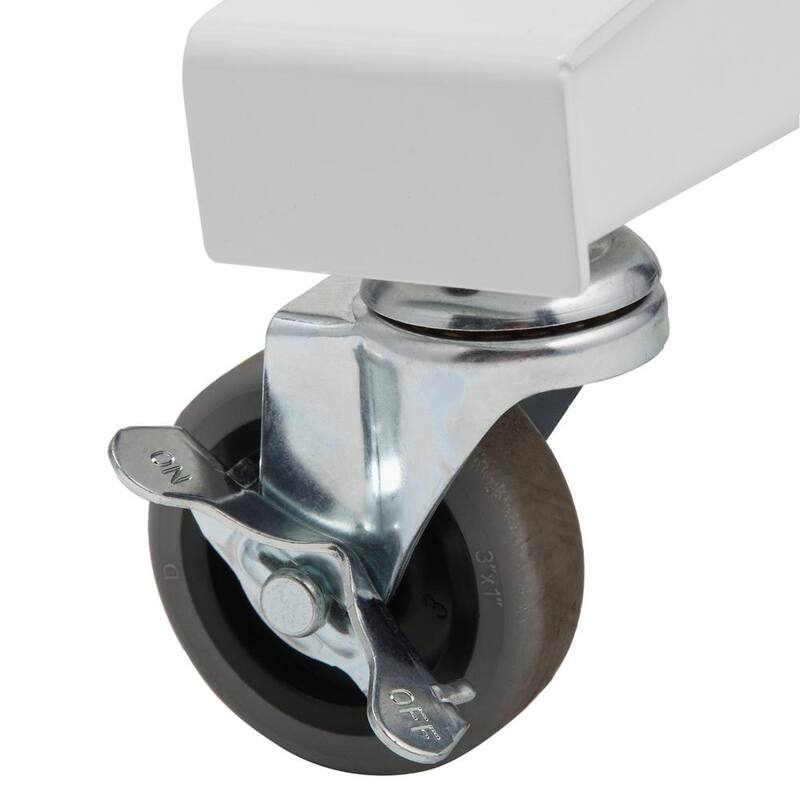Adjustable Height Table, White N914674