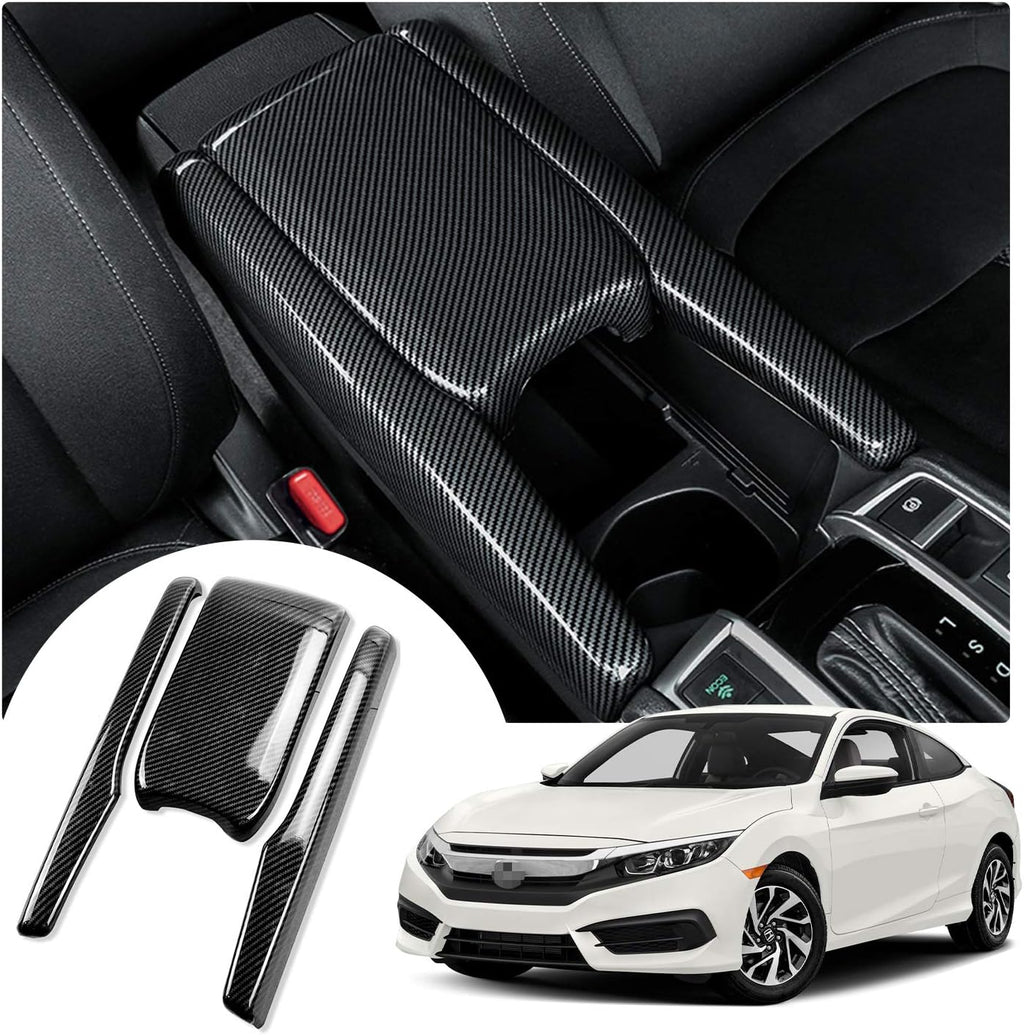 Carbon Fiber Center Console Armrest Cover C65272