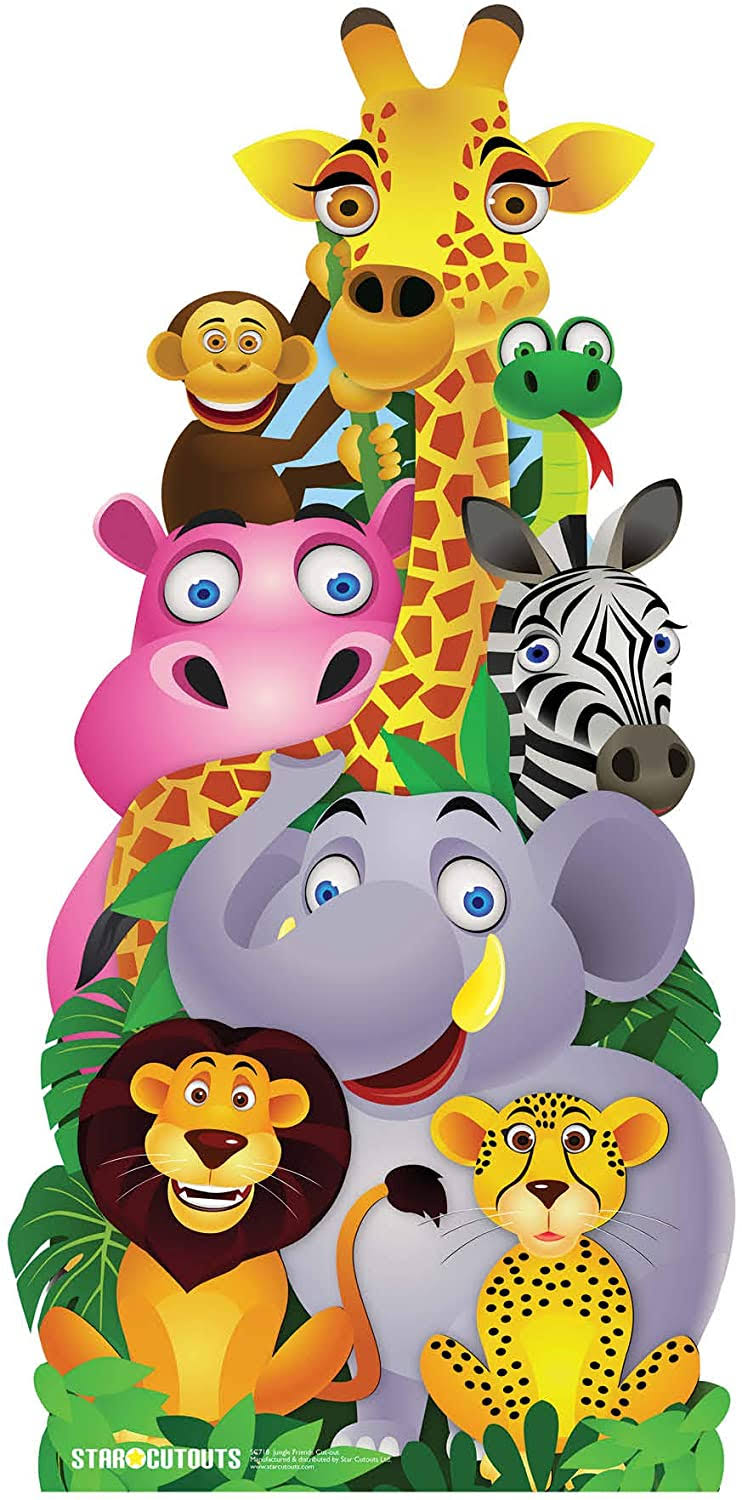 Jungle Pile Up Cut Out A222592