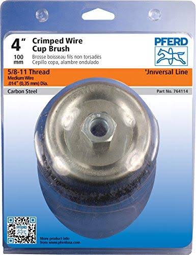 Crimped Cup Brush CS Wire 5/8-11 P30621