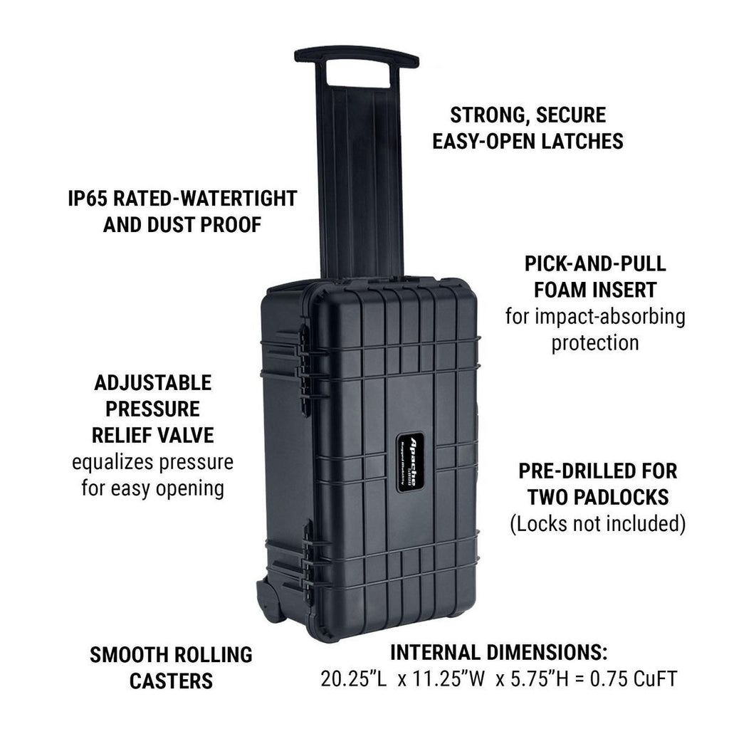 X-Large Weatherproof Rolling Carry-On Case S939
