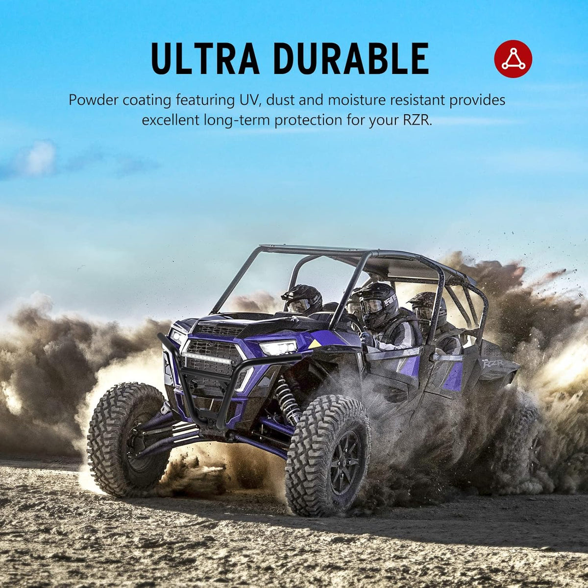 Heavy-duty Steel Tube Front Bumper for Polaris RZR XP1000 2014-2021 G8762