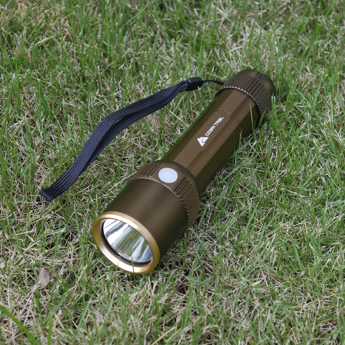 Rechargeable LED Flashlight with Power Bank and Hand Warmer, Green P389932