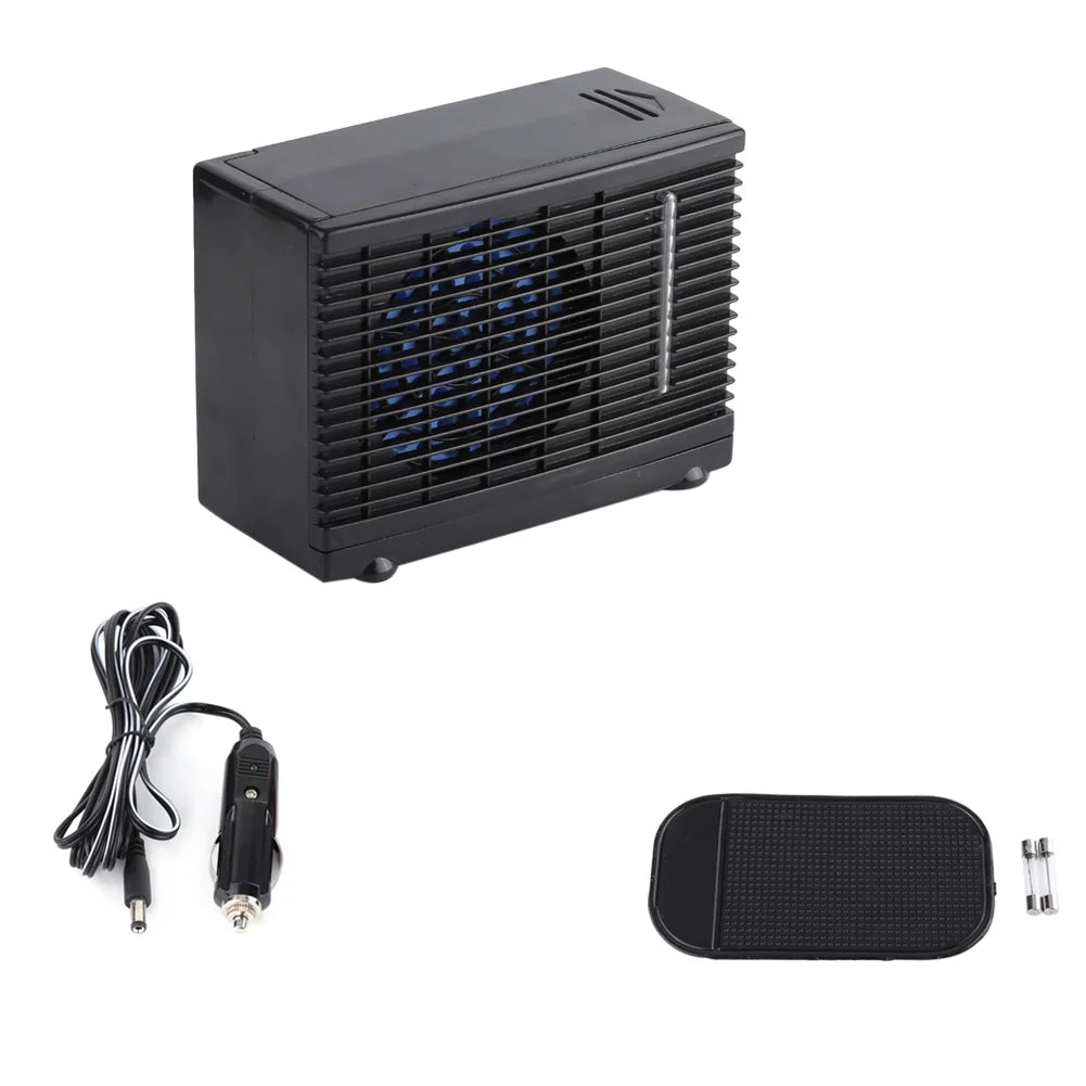 Portable 12V Evaporative Water Cooler Fan Q9893