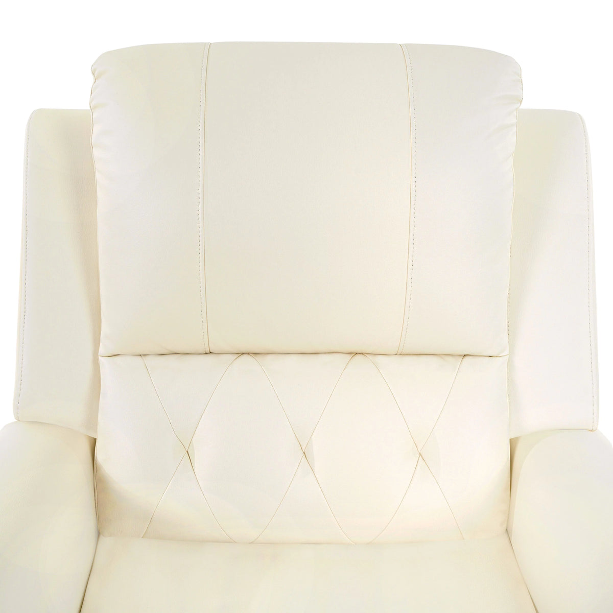 Oversized Leather Power Lift Recliner Chair with Footrest A302