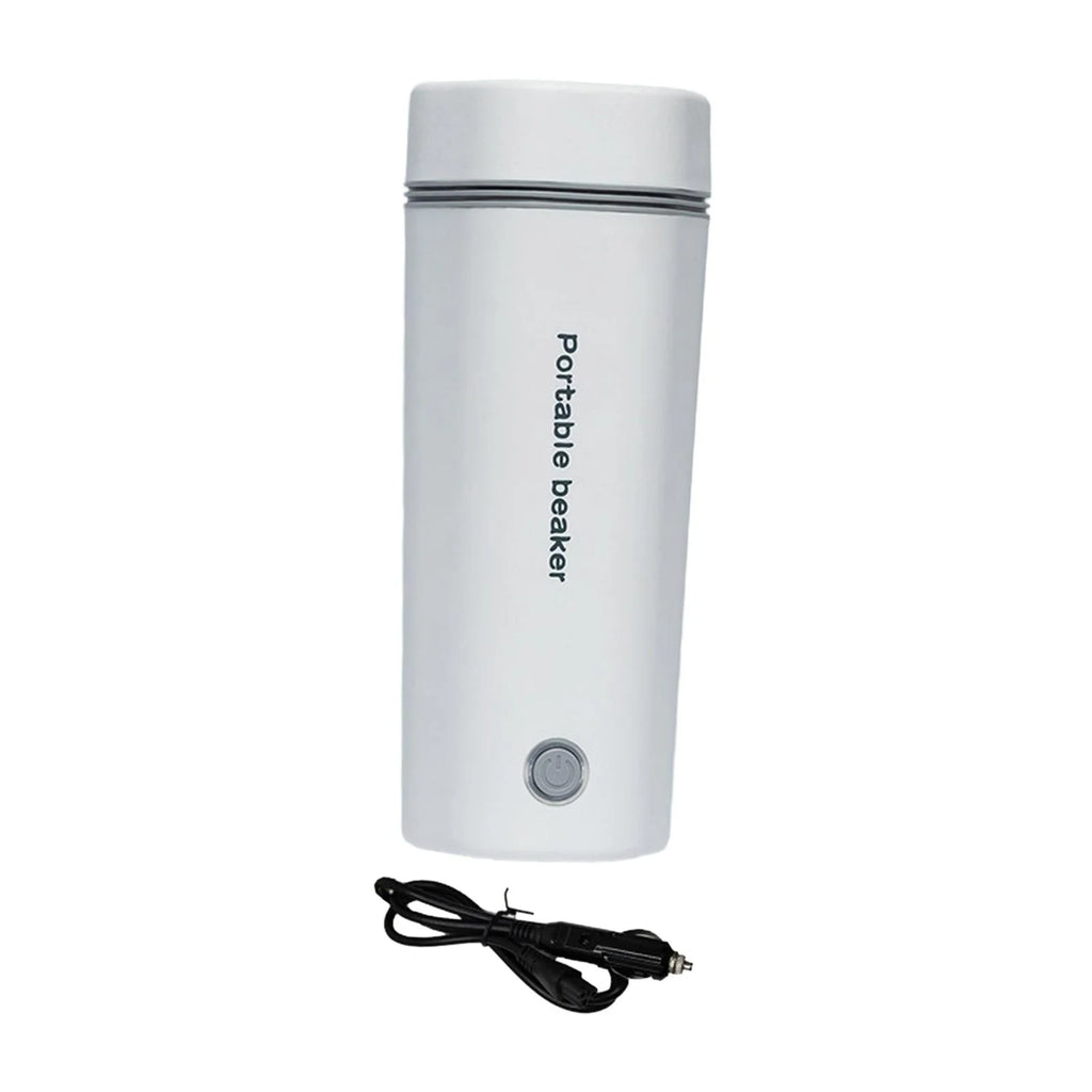 400ml 12V White Car Heating Cup Q466459