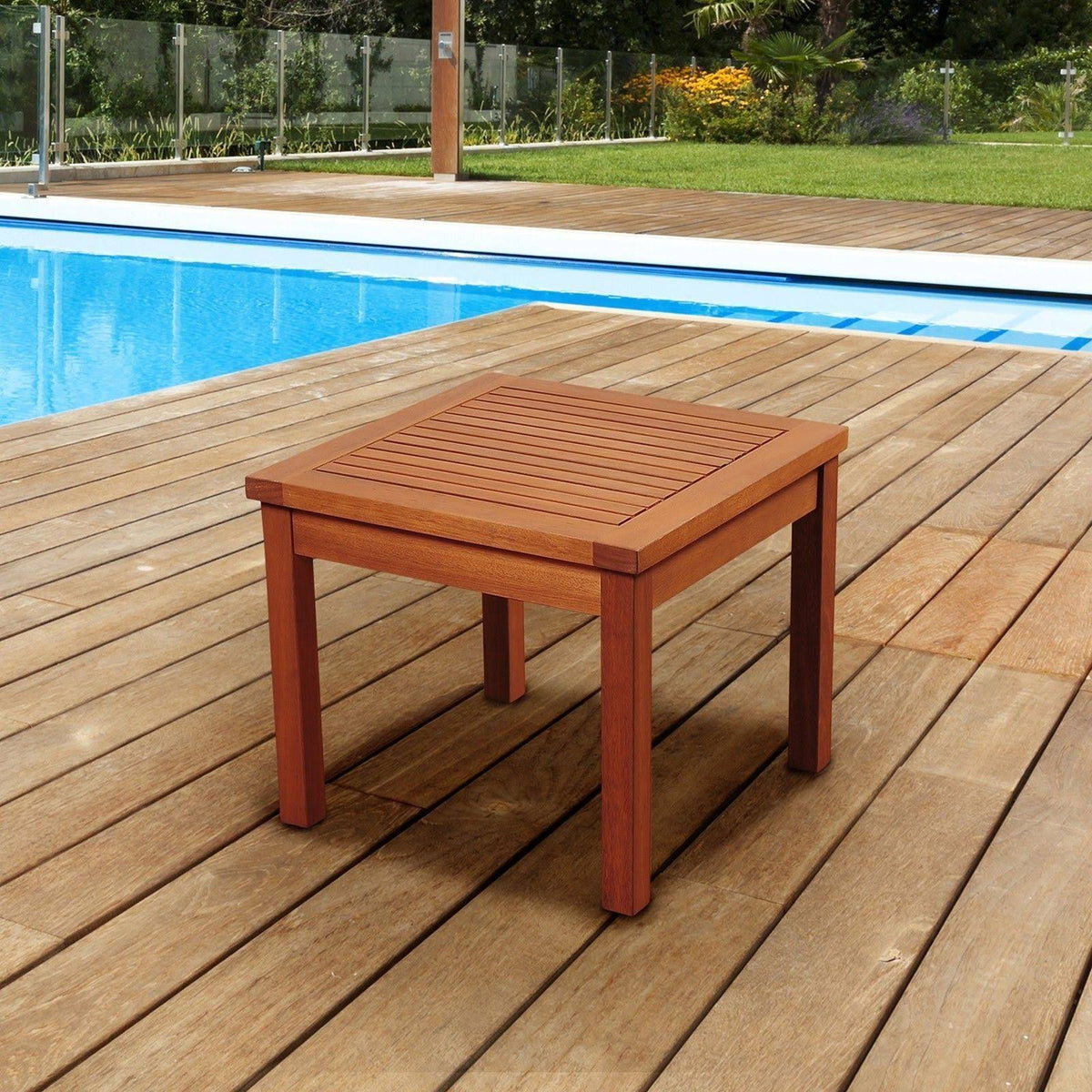 Eucalyptus Square Side Table C6025
