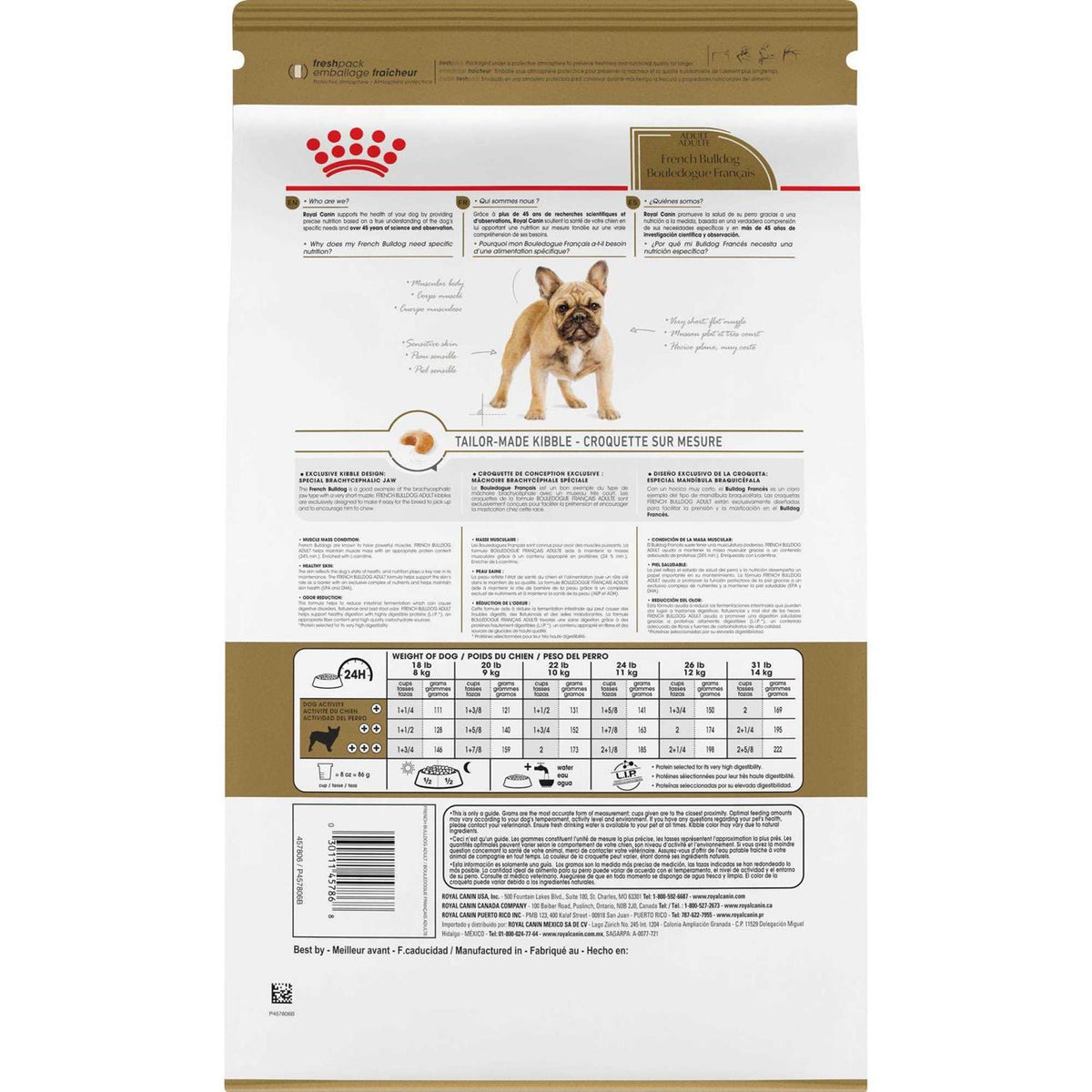 Adult Bulldog Dry Dog Food G5478