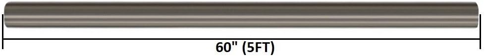 Stainless Steel Straight Exhaust Pipe 4" OD 5' Long Pack of 2 G228