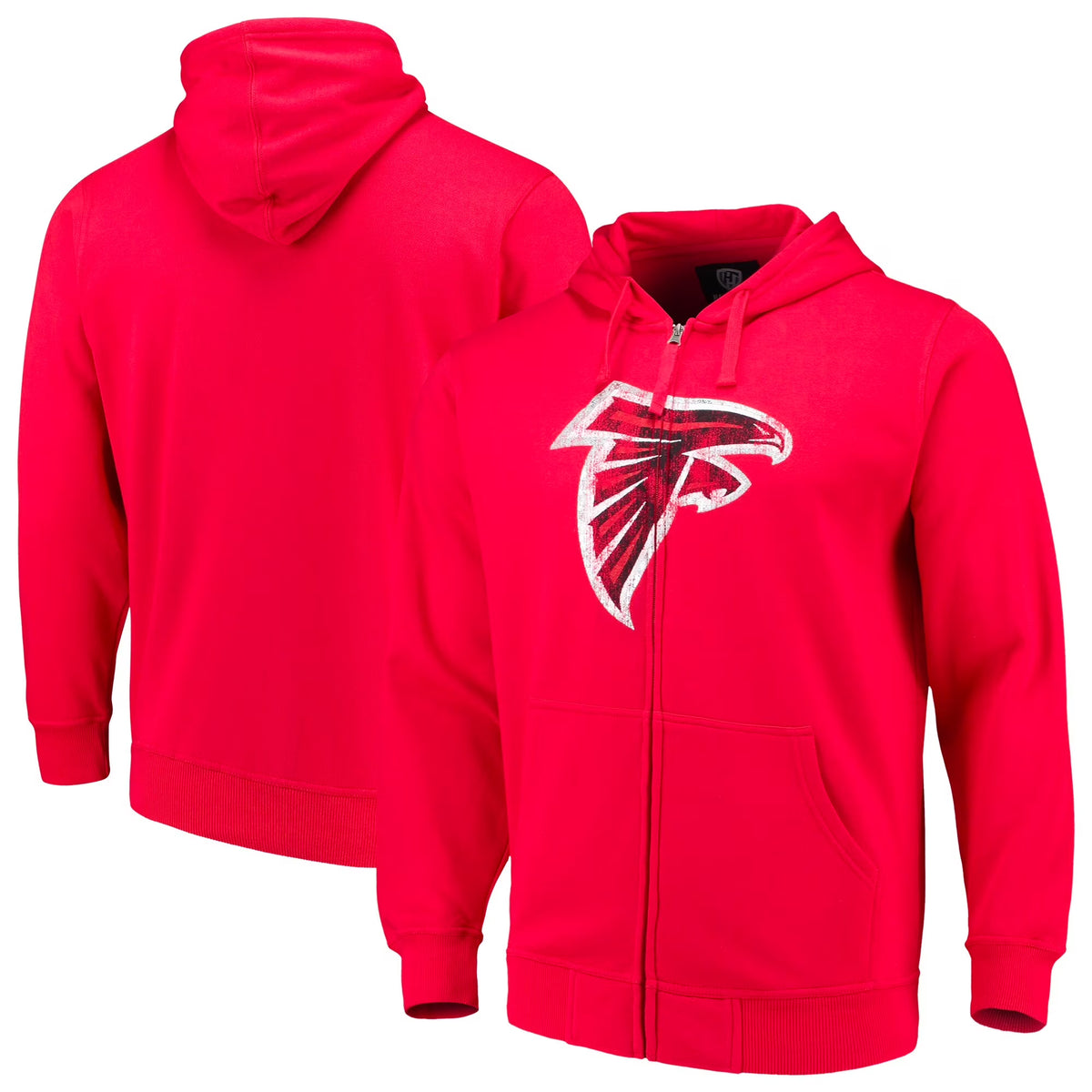 Red Atlanta Falcons Full-Zip Hoodie N489