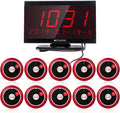 Wireless Caregiver Pager System with 10 Panic Alert Call Buttons A917