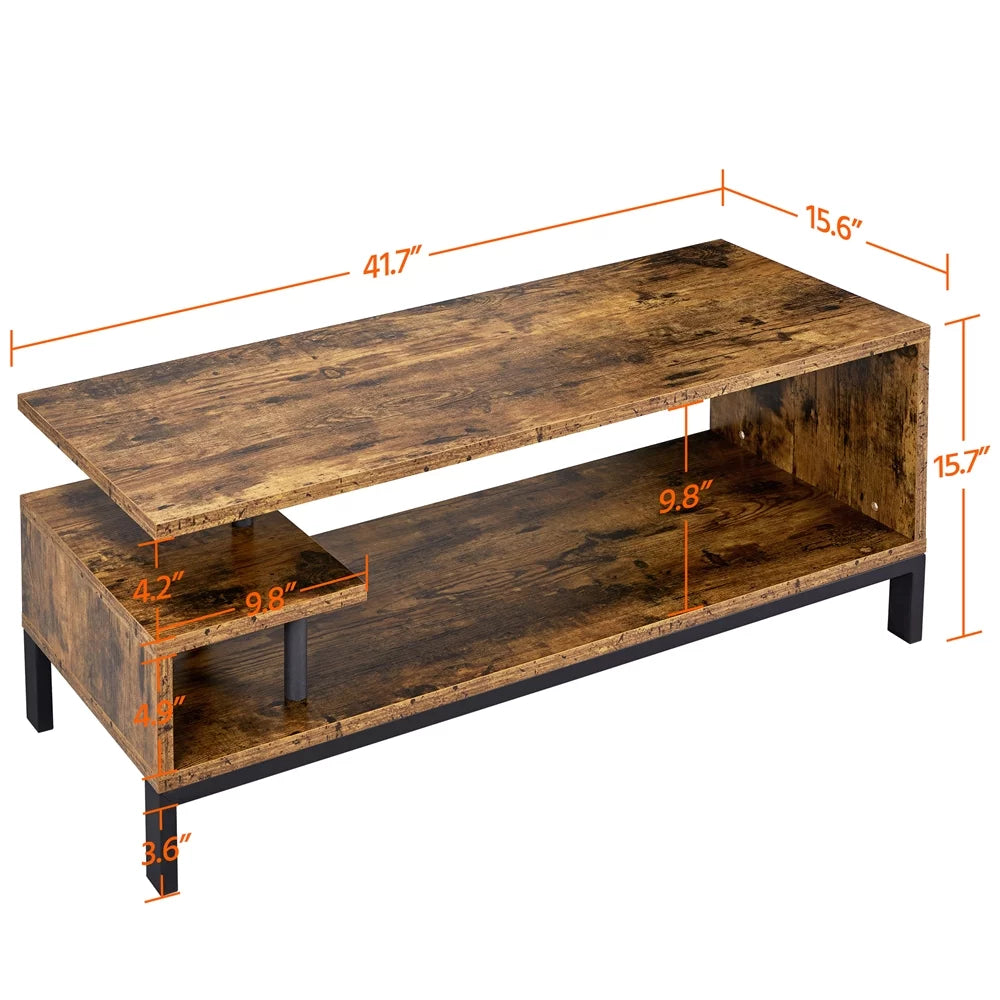 Industrial TV Stand up to 50'' Rustic Brown H745543