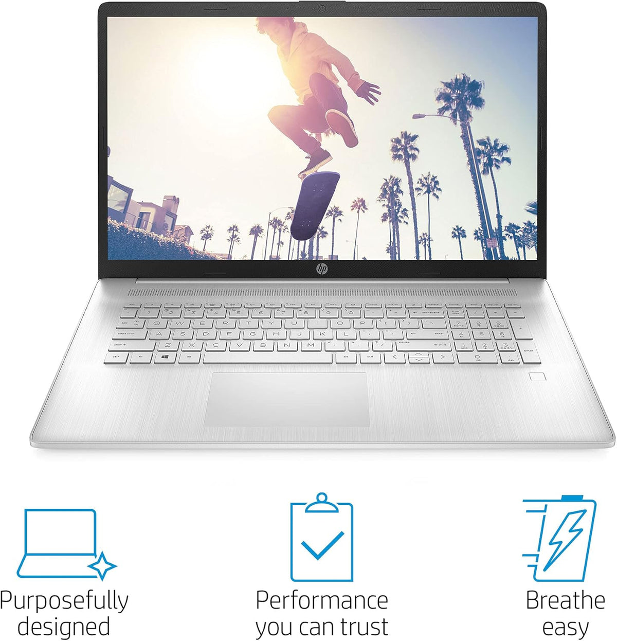 17.3" FHD Anti-Glare Display 6-Core AMD Ryzen 5 5500 Processor 16GB Ram 256GB SSD Laptop F268169