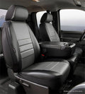 Gray LeatherLite Custom Seat Cover O681