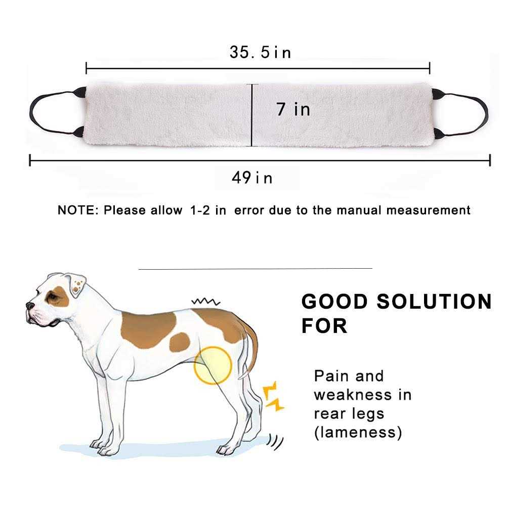 Adjustable Dog Lift Harness O768