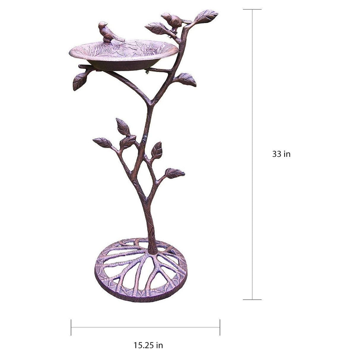 Black Meadow Bird Bath V439