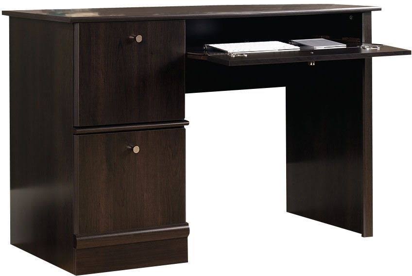 Computer Desk with Keyboard Tray in Cinnamon Cherry V2716