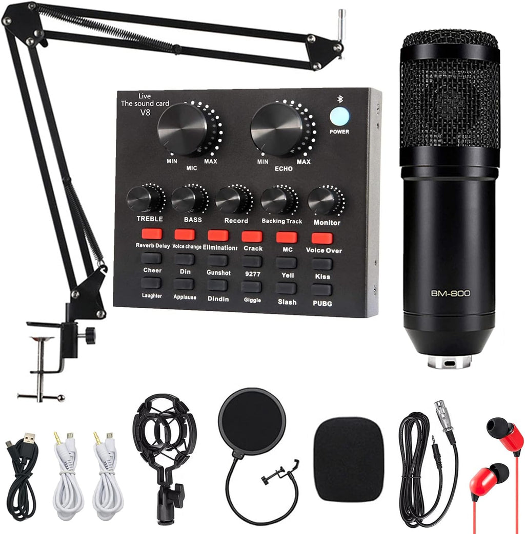 Gold Condenser Microphone Bundle Pack of 2 W1723