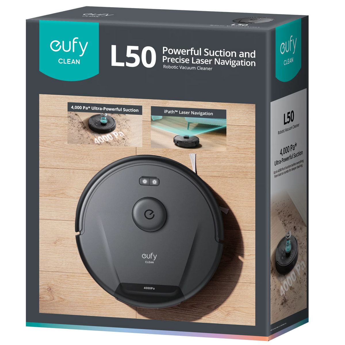 4,000 Pa Multi-Floor Cleaning Robot Vacuum F410