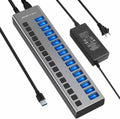 Powered USB Hub 16 Ports 90W USB 3.0 Data Hub W473