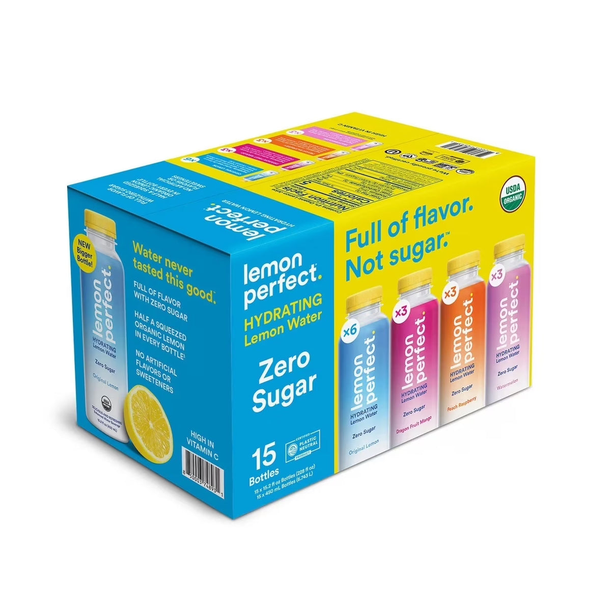 15.2 Fluid Ounce Flavored Water Variety Pack (Pack of 15) S69219