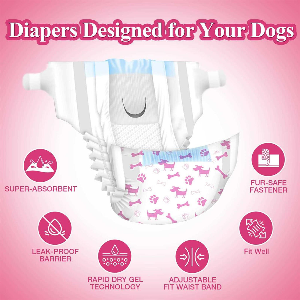Super Absorbent Disposable Female Dog Diapers S859
